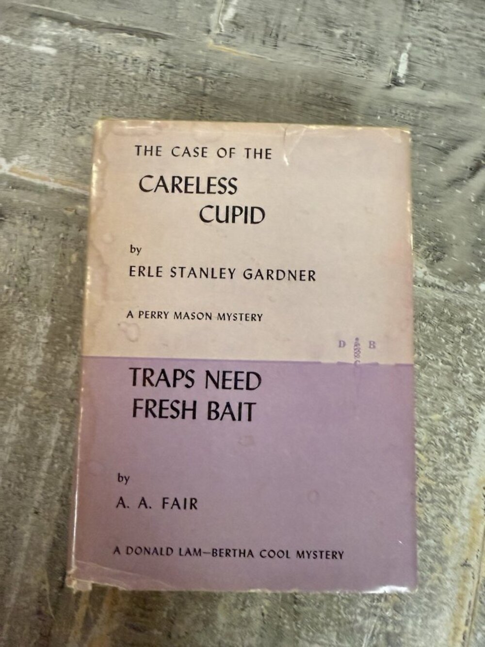 Earle Stanley Gardner Double Novel
